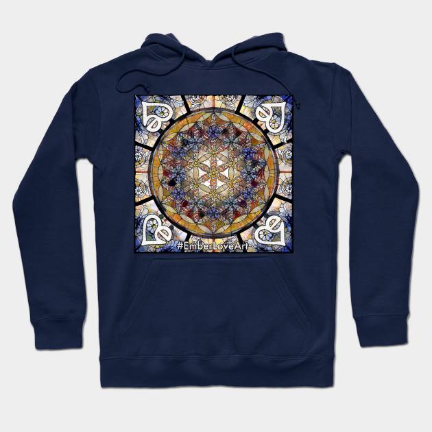 flower of life2 Hoodie by EmberLoveArt